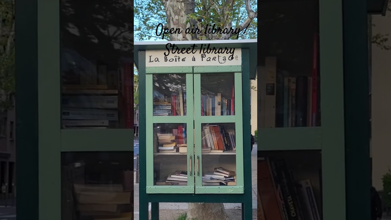 Open air library/street library 