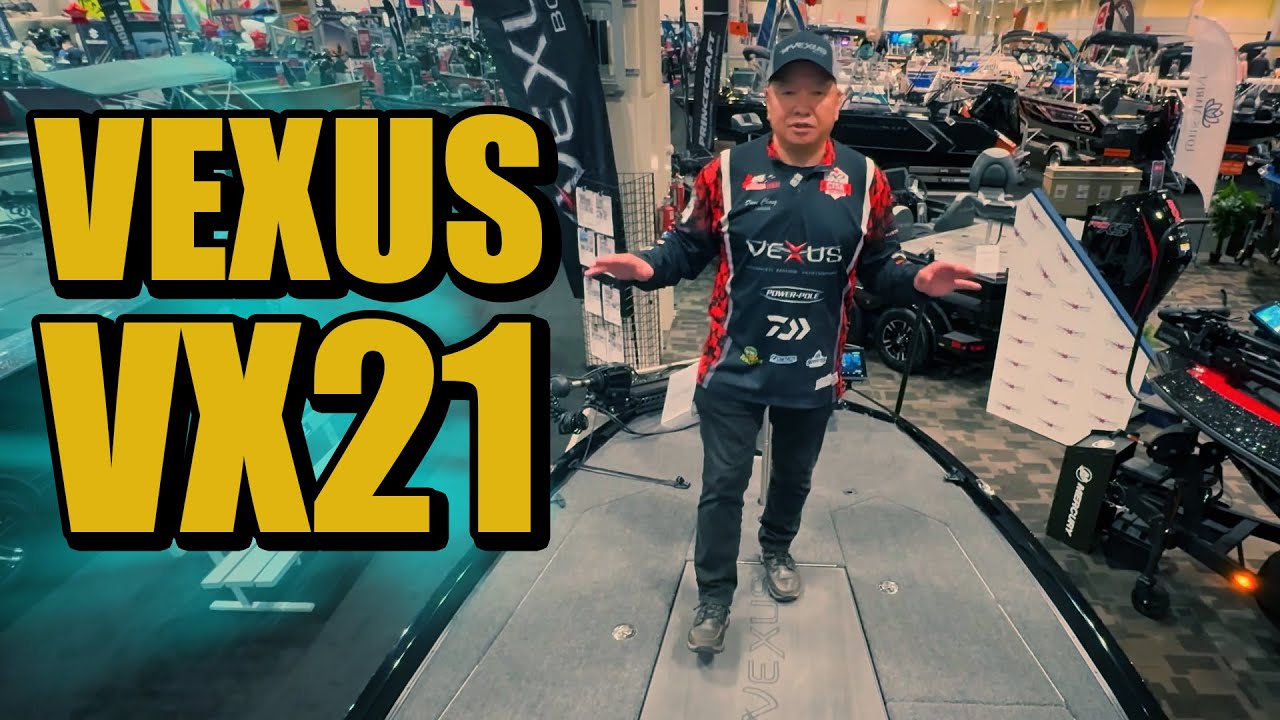 Walkthrough of the VEXUS VX21 Bass Boat with Dave Chong - Live 2 Fish