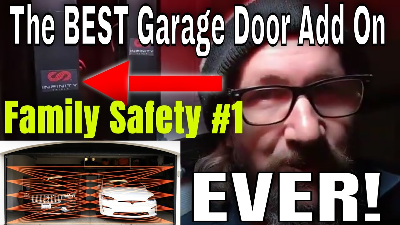 Increase Home SAFETY with INFINITY SHIELD Garage Door Sensor #2023
