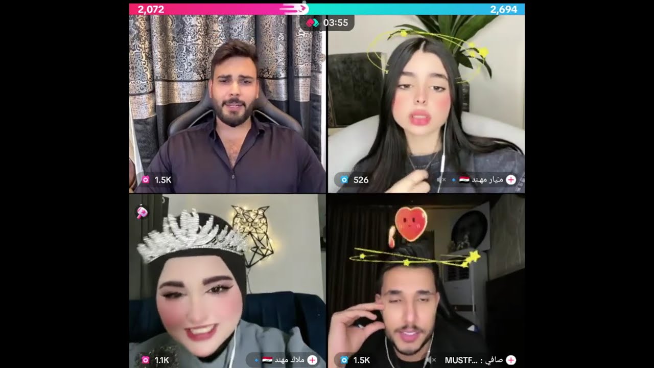 محمود المكسيكي جولات مع ملاك مهند و أختها ميار و صافي دردشة وناسة بث 9\2