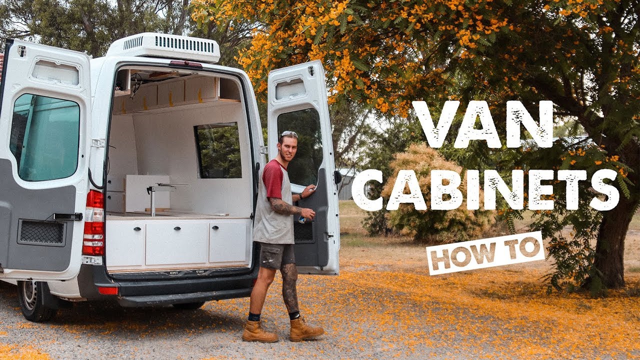 HOW TO BUILD LIGHTWEIGHT CABINETRY IN A VAN | Ep 7 Sprinter Van Conversion