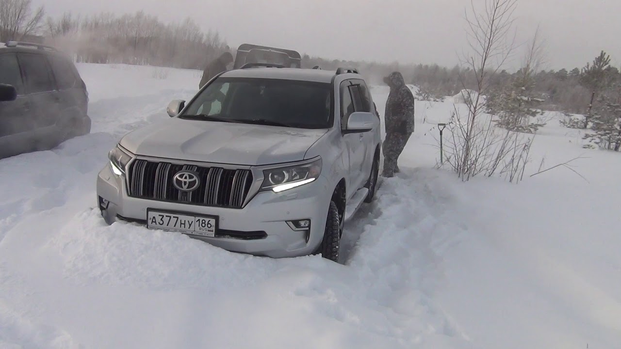 Prado 150 (4.0) 2018 - по снегу едет! Prado 120 (4.0), Lexus GX 470, Defender D90, Suzuki GV (2.4)