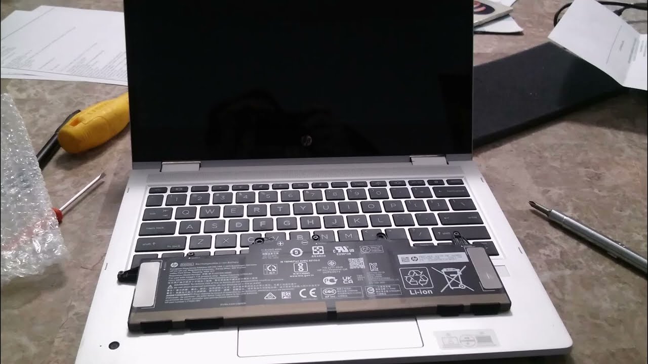 HP Probook X360 435 G7 battery replacement Easy
