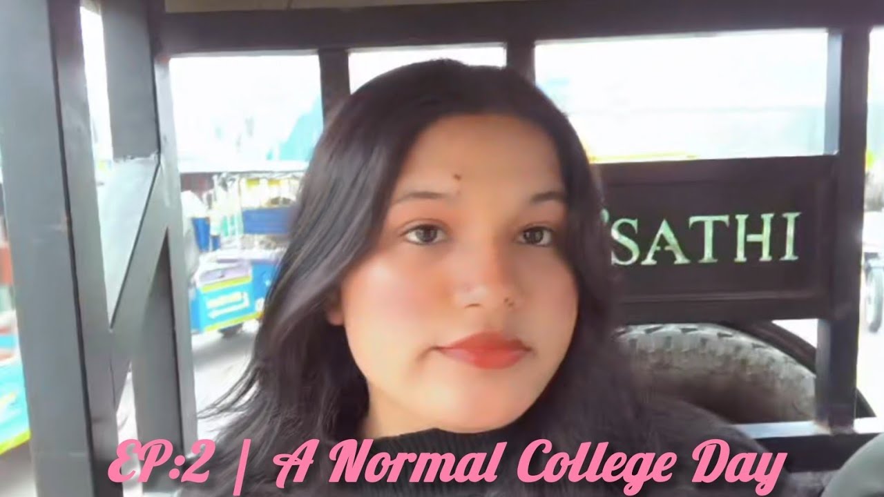 Ab toh padhna padga | A Normal College Day | Vlog 2 📖