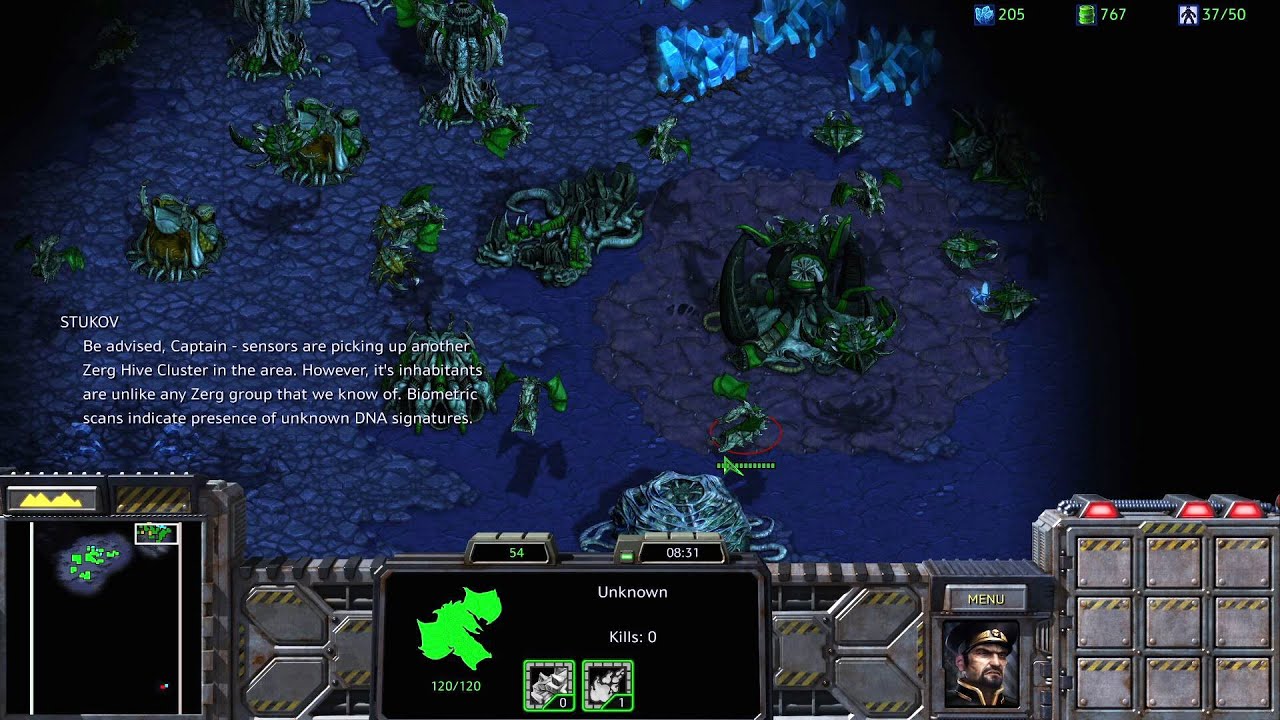 UED encounters the Primal Zerg