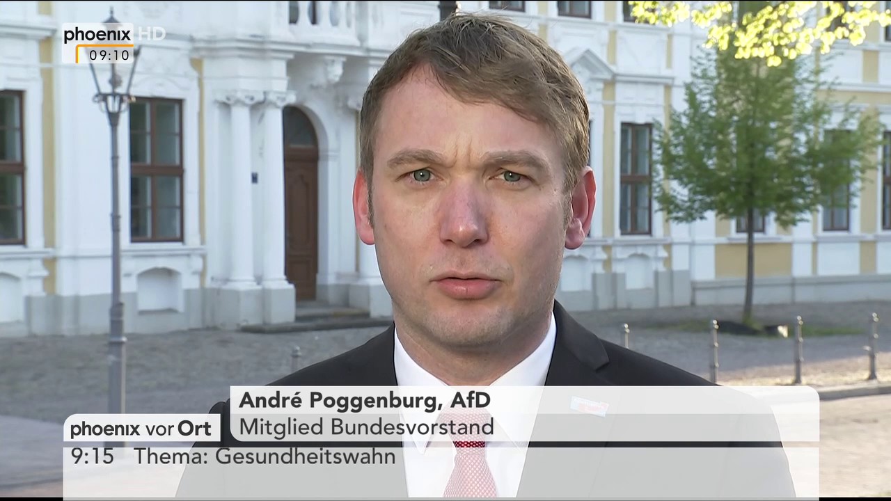 Spitzenkandidatur der AfD: Statement von Andr&eacute; Poggenburg am 19.04.17