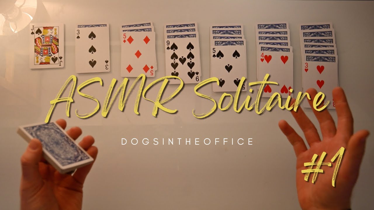 ASMR | Let's Play Some Solitaire #1