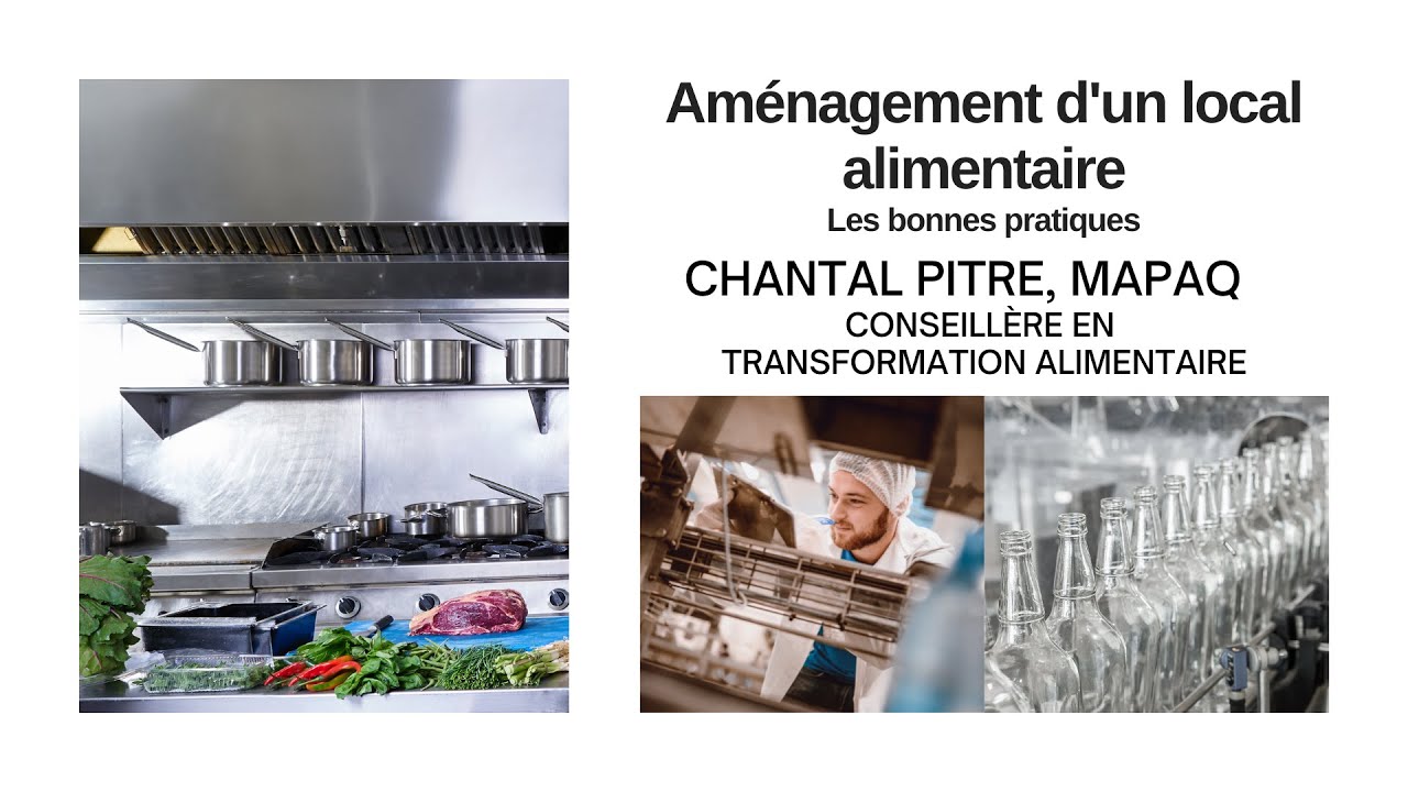 Aménagement d'un local alimentaire