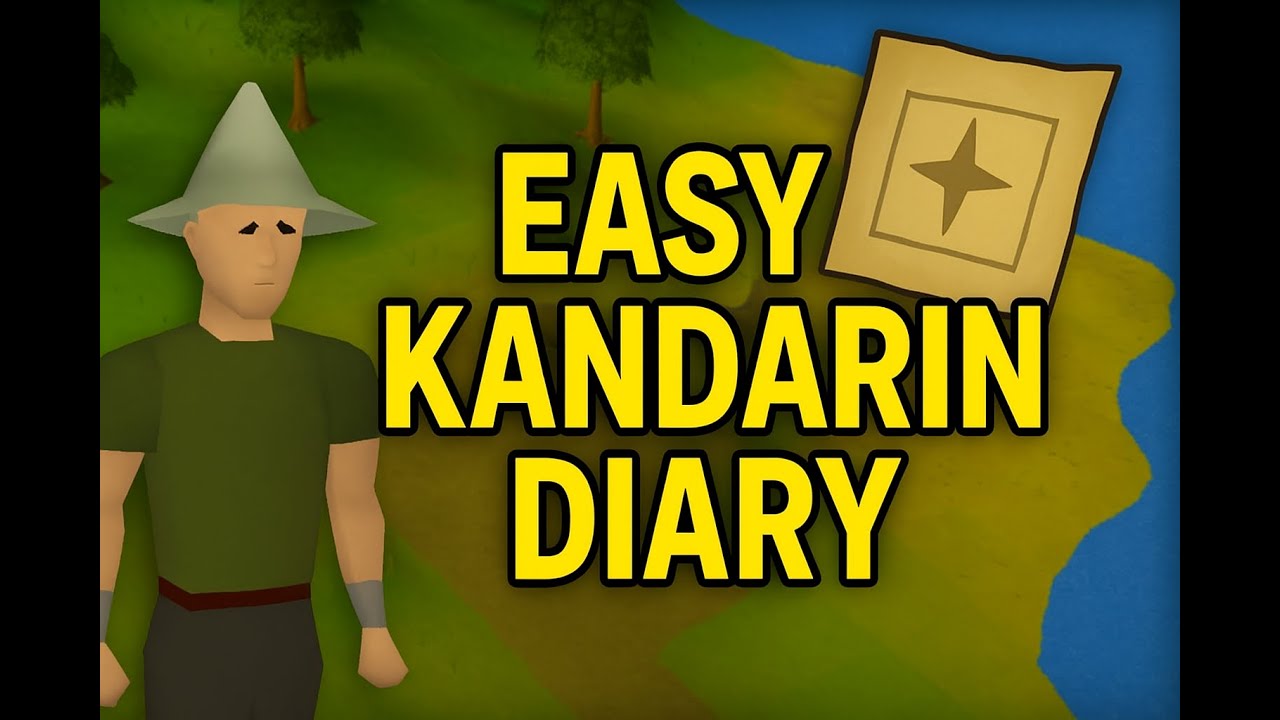 Easy kandarin Diary Quick Guide - Old School Runescape/OSRS