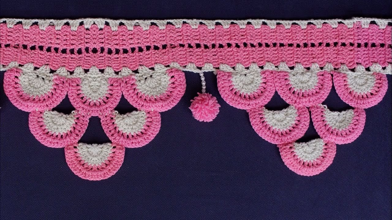 WOW !!  Door Hanging Toran Making at Home 2018 | Woolen Toran New Design | Door Hanging Crochet