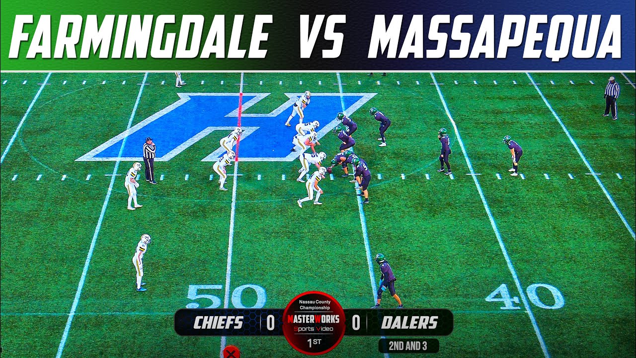 Farmingdale vs Massapequa | Nassau County Championship Varsity Football