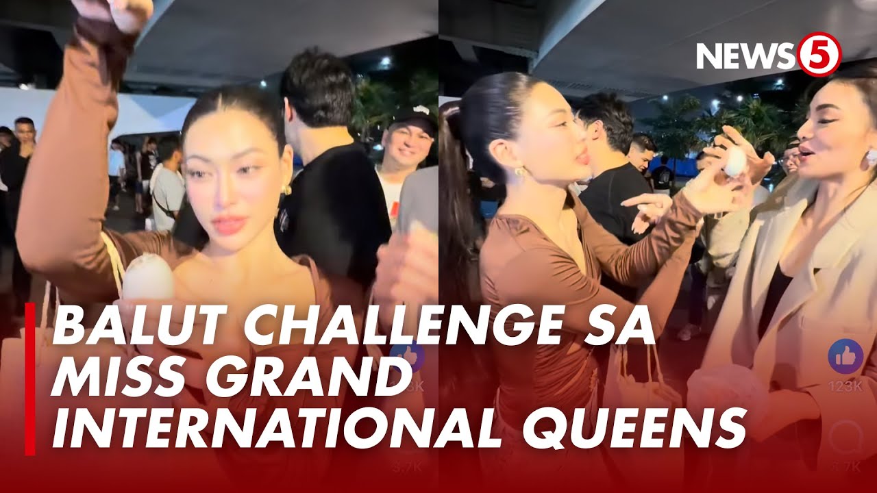 Miss Grand Thailand 2025 Gotchabell, sinubukang kumain ng balut