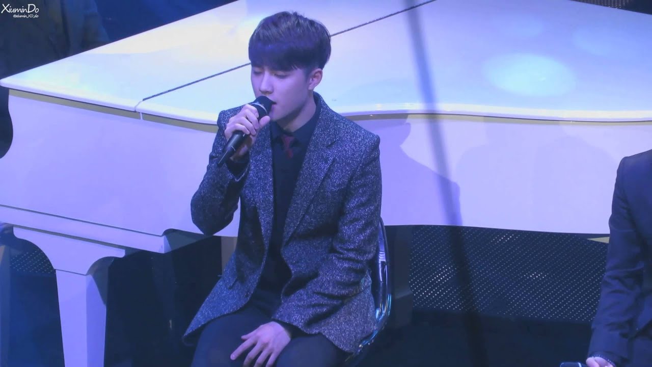 141226 가요대축제 슬픈표정하지말아요 경수경수