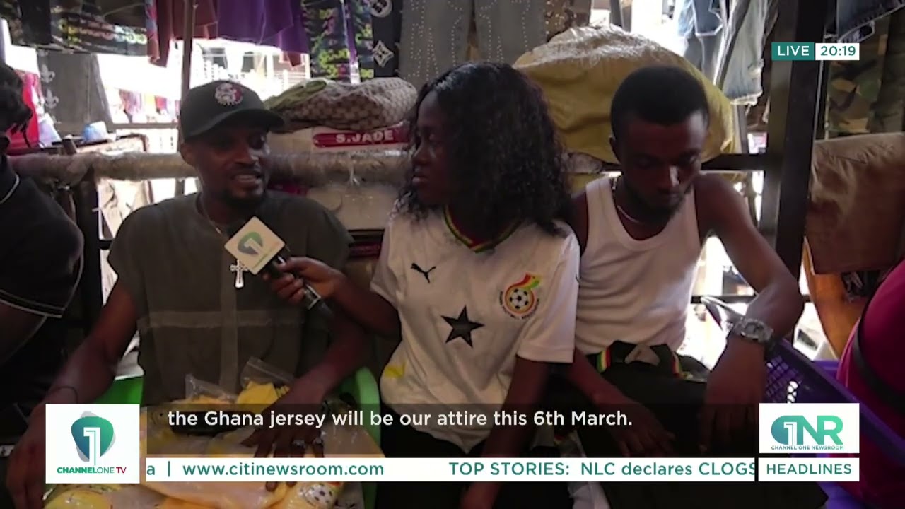 Ghana @ 69: Surge in Demand for Ghana Jerseys Ahead of Independence Day