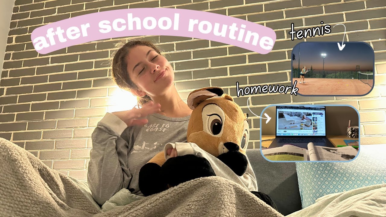 4pm afterschool & night routine | Artemis Biso