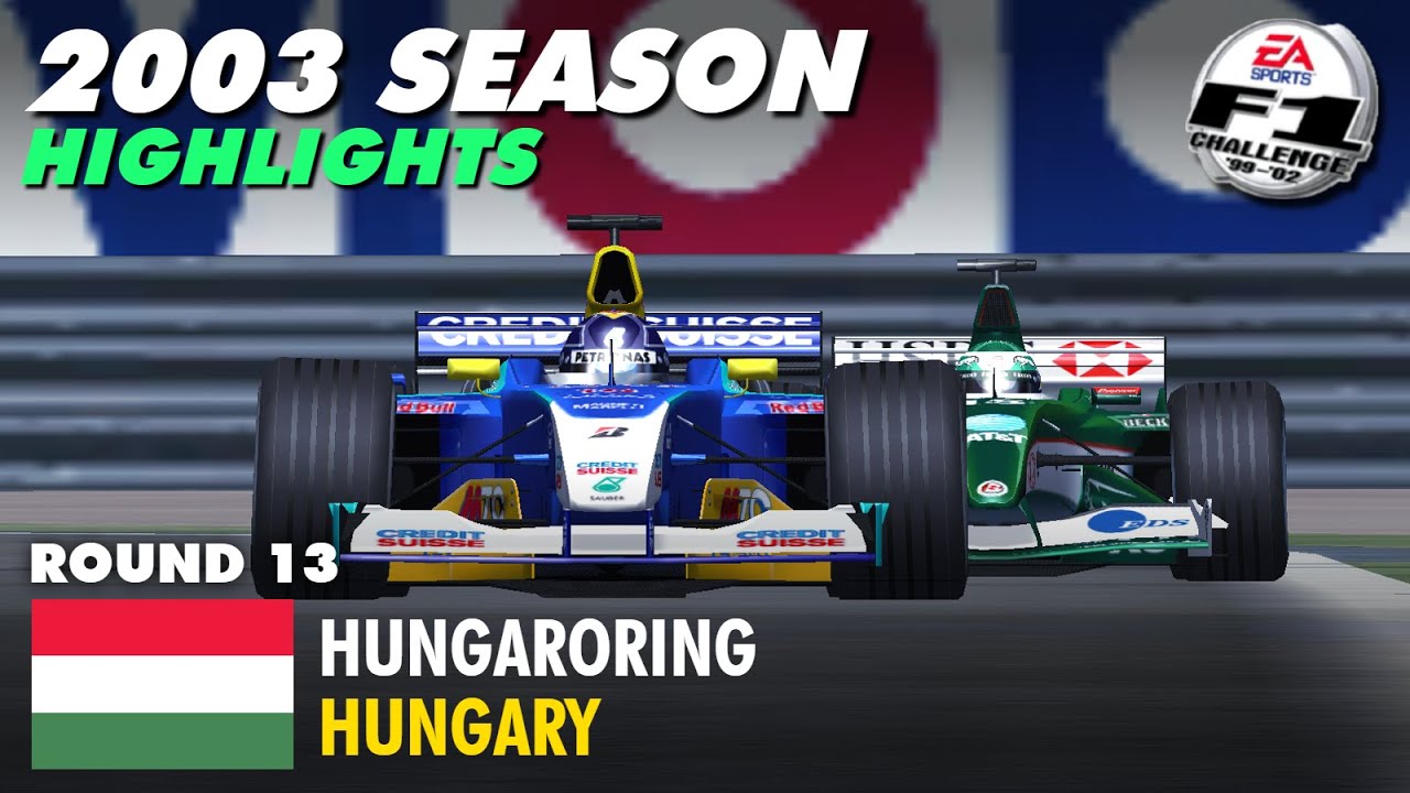 F1 Challenge 99-02 Career Mode #80 // Hungary (HIGHLIGHTS)
