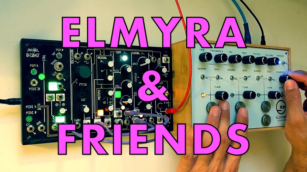 Neutral Labs Elmyra DIY drone synthesizer & friends - a collection of short sound snippets