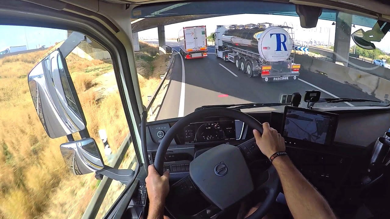 CockPit View 🚛 VolvoFH460 -  🇪🇸 AP7 Valência
