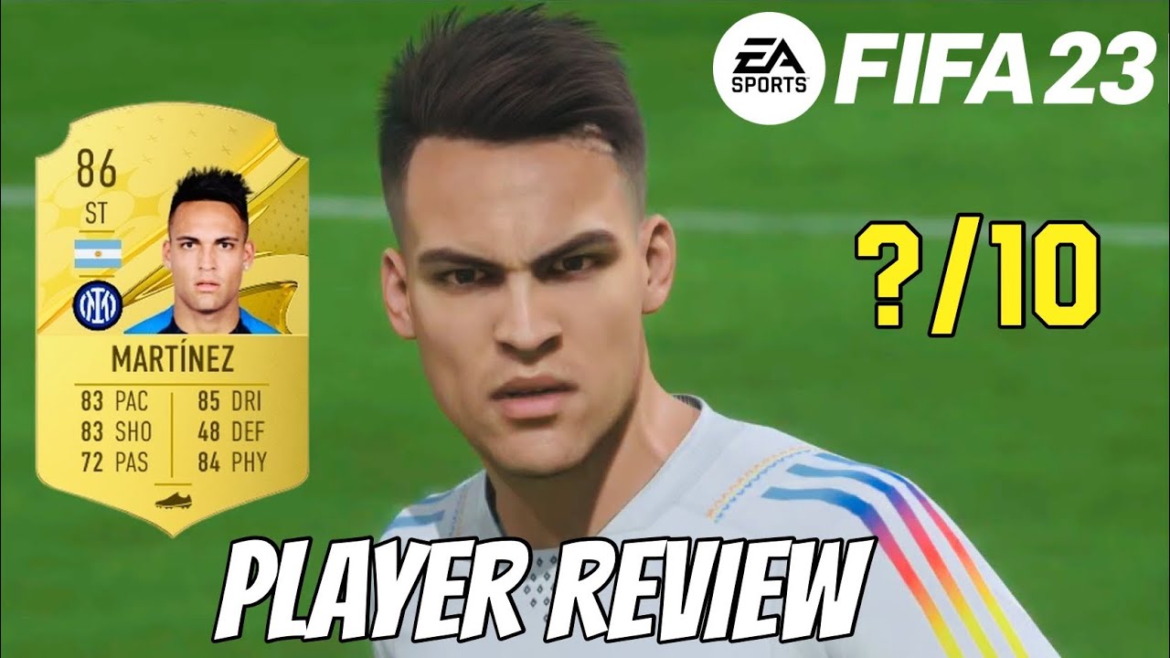 LAUTARO MARTINEZ (86) GOLD RARE ! PLAYER REVIEW | FIFA 23 ULTIMATE TEAM