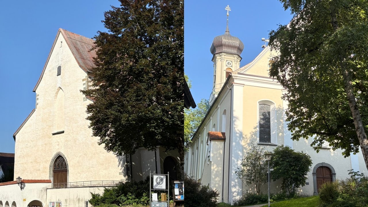Isny im Allgäu – 18-Uhr-Läuten der kath. und evang. Kirchen