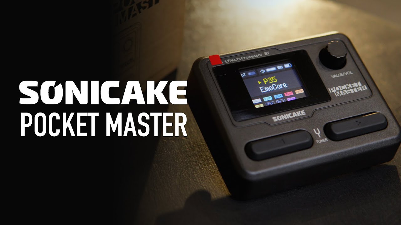 SONICAKE POCKET MASTER  - Обзор на гитарный процессор