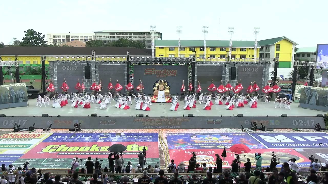 Community spirit as Tribu Asturias Dumdumon ta of the Municipality of Asturias full performace