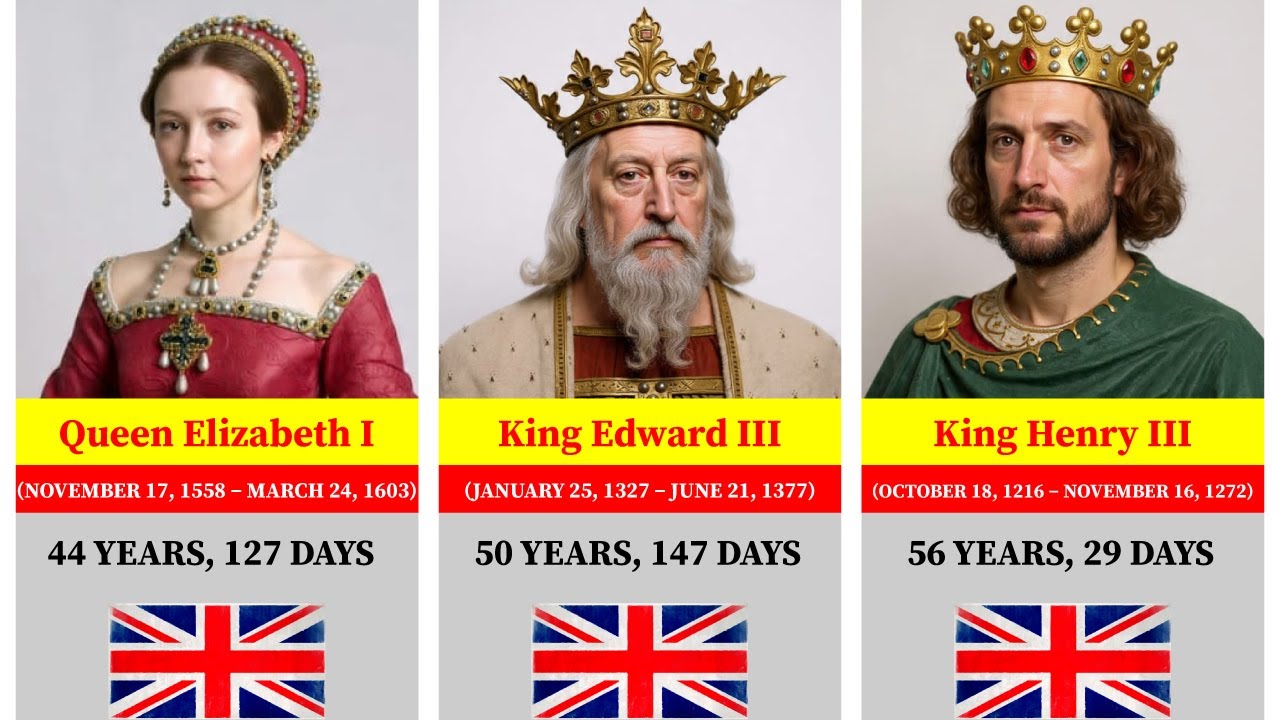 Longest Reign in British History 👑 | Data Reveal