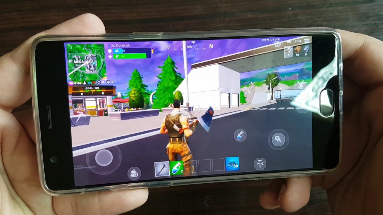 Fortnite Oneplus 3T | Test Gameplay | 60fps