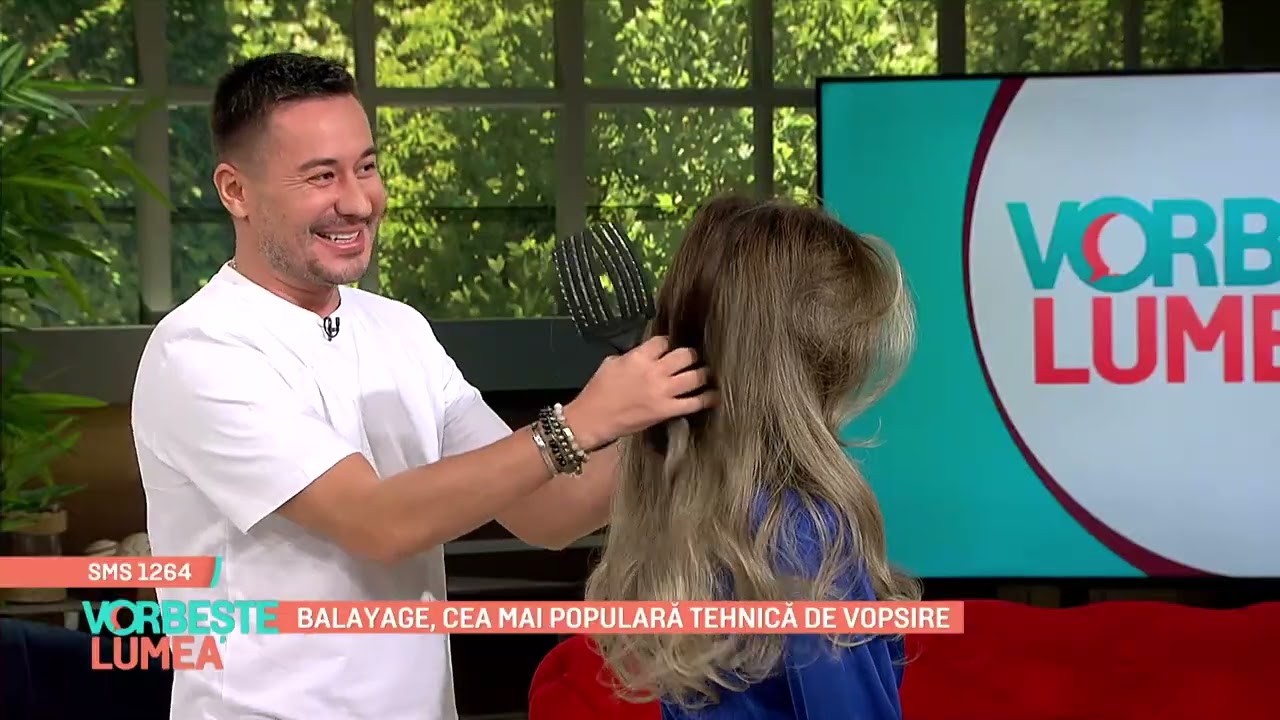 Balayage, cea mai populară tehnică de vopsire