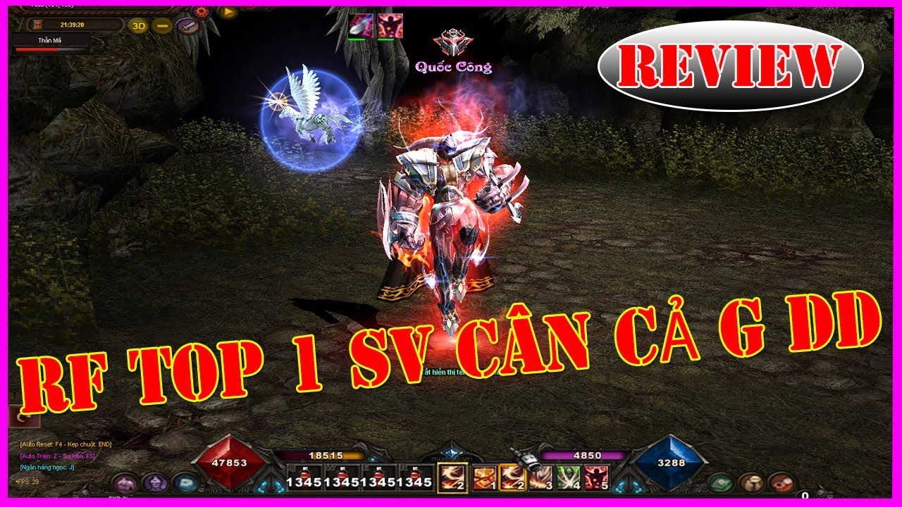 Mu Online Mới Nhất 2025 | Review Ac RF Top 1 SV Đ&oacute;ng Cổng Atlans C&acirc;n Cả Guild Địch | GAME TV