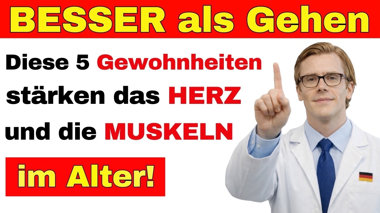 Über 60? Diese 5 Gewohnheiten sind besser als Spazierengehen – Für Herz & Muskeln!
