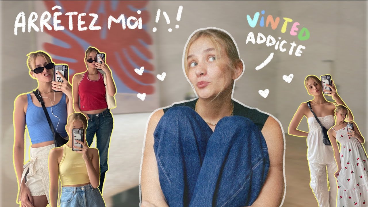 HAUL nouveau dressing - 100% VINTED (budget : 40 €) - back to school