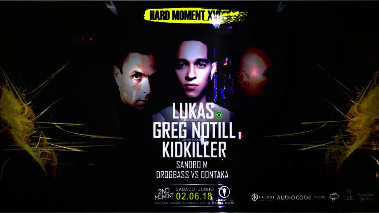 Sandro M. - 02.06.2018 @ Hard Moment XVI, 2nd Moment, Hard Club, Porto [Video Set]