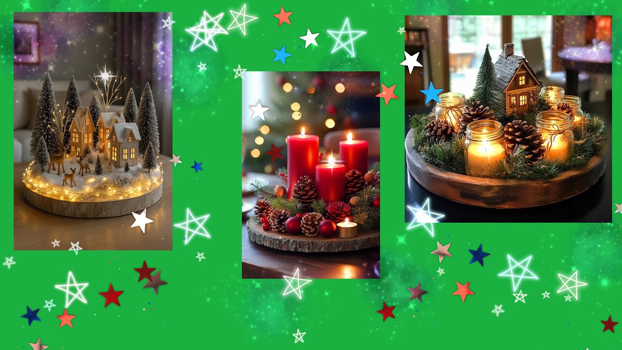 TANTI PICCOLI LAVORETTI PER NATALE 🎄 
