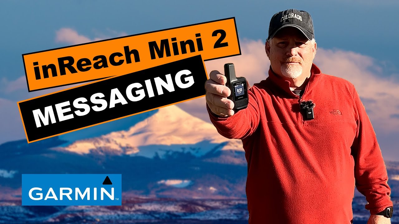 Как отправлять сообщения на Garmin inReach Mini 2 и в приложении Messenger