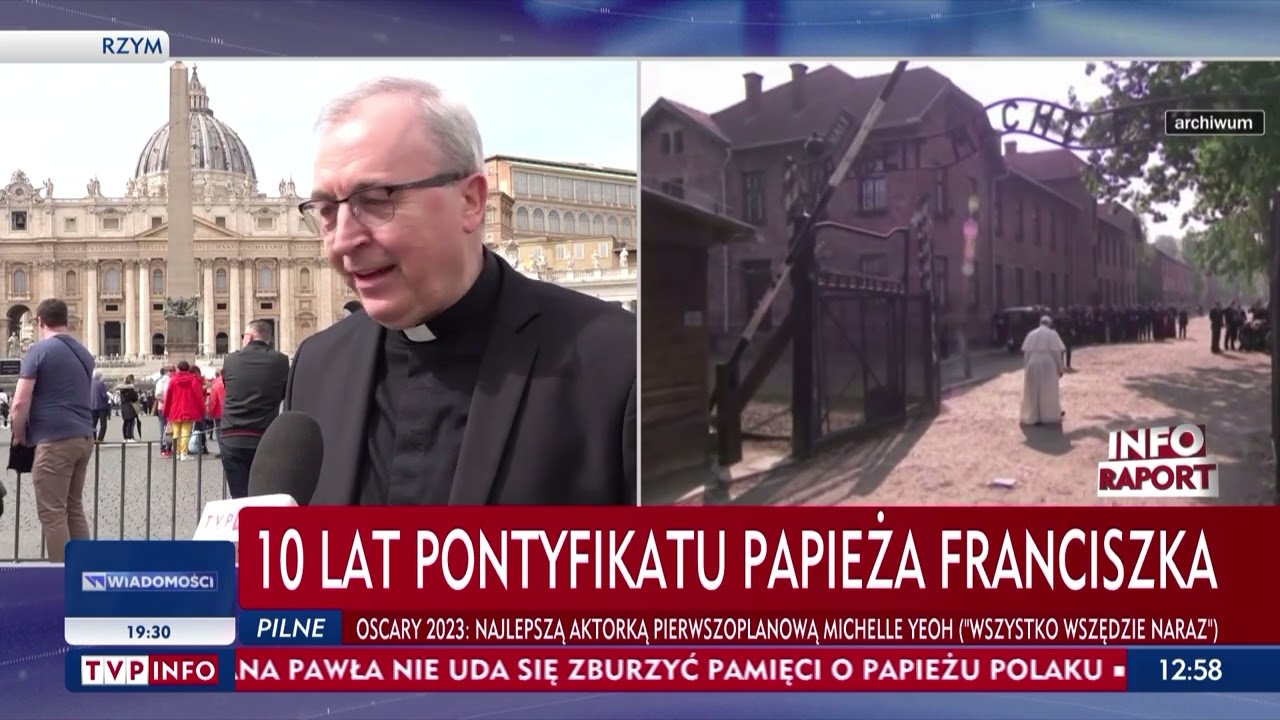 10 lat pontyfikatu papieża Franciszka