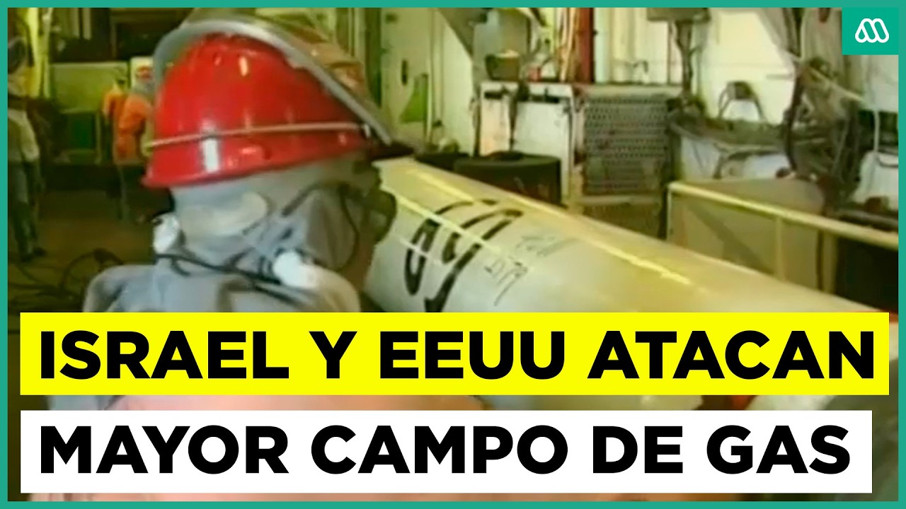 Continúan ataques en Medio Oriente: Israel y EEUU atacaron mayor campo de gas de Irán