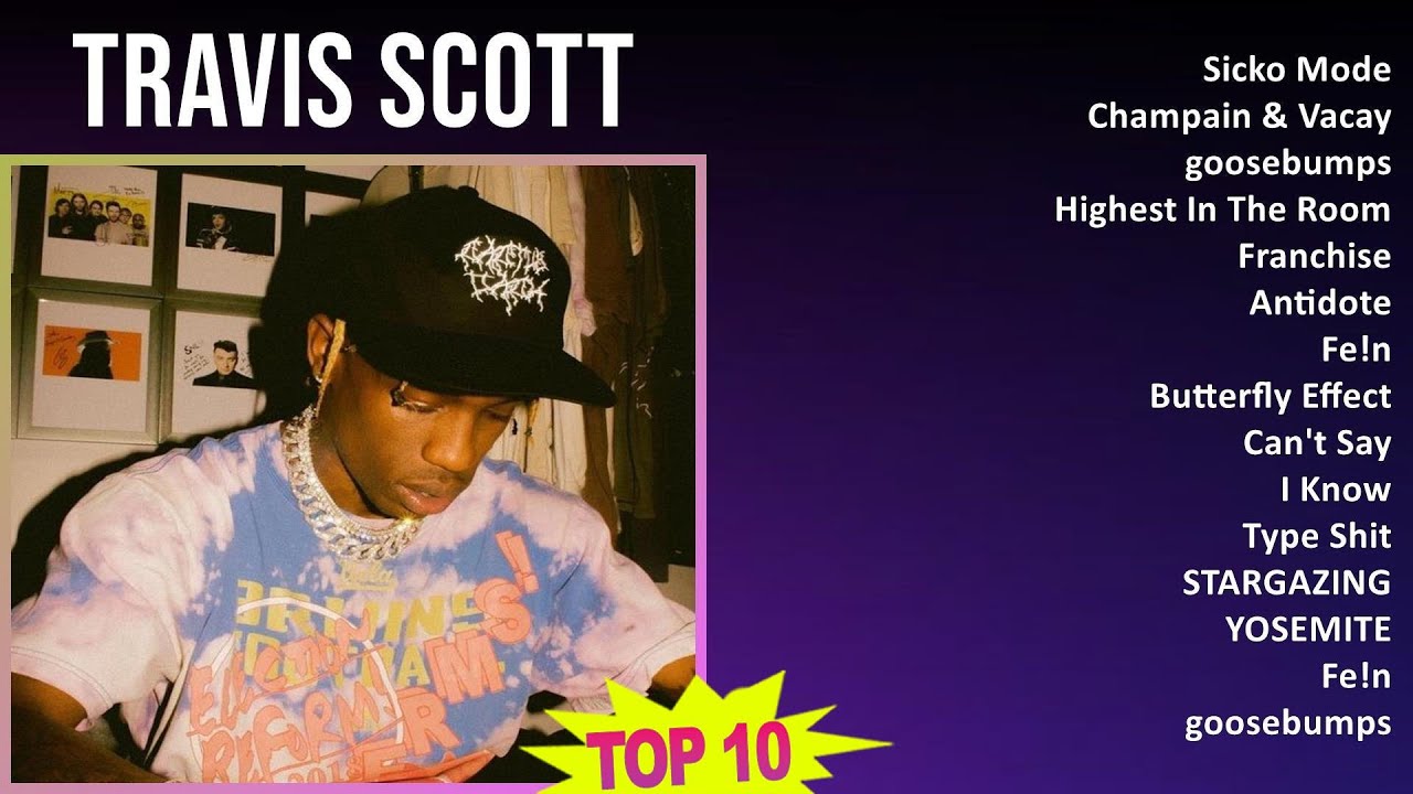 Travis Scott 2025 MIX Playlist - Sicko Mode, Champain & Vacay, goosebumps, Highest In The Room
