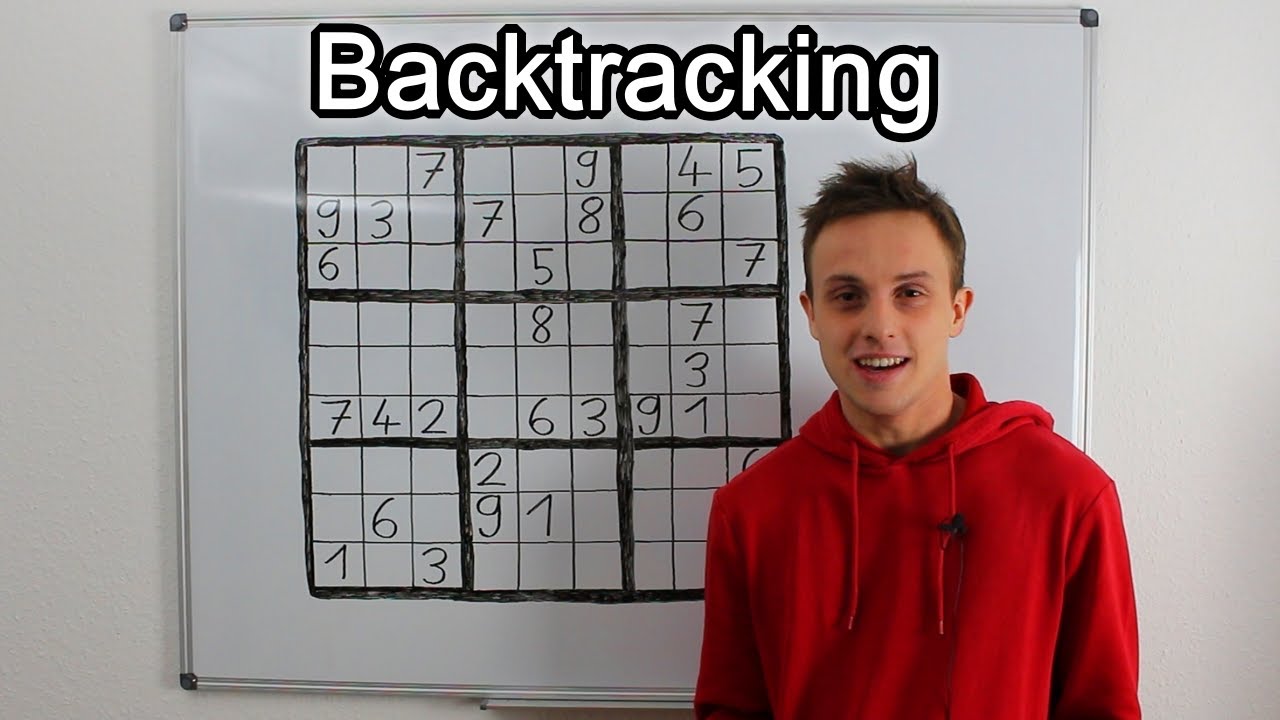 Wie lösen Computer Sudokus? Der Backtracking Algorithmus erklärt (Deutsch)