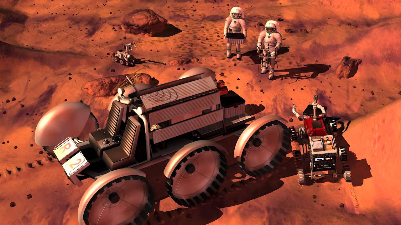 Welcome to Mars - Video for kids space camp