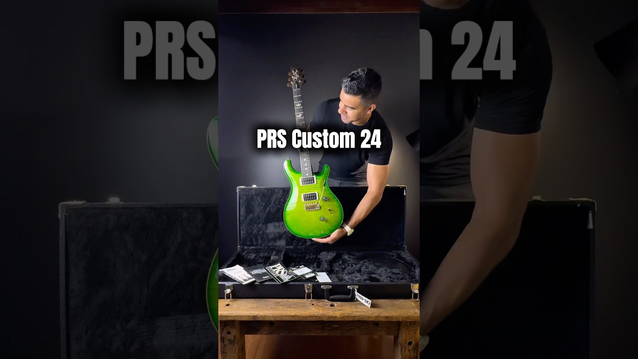 PRS Custom 24 10 Top Eriza Verde⚡️ #prs #paulreedsmith #custom24 #guitar #guitarplayer #music