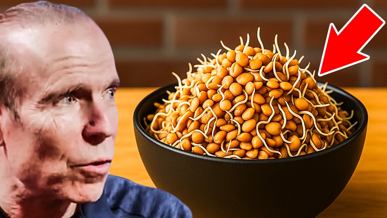 What are the health benefits of sprouted lentils and chickpeas?