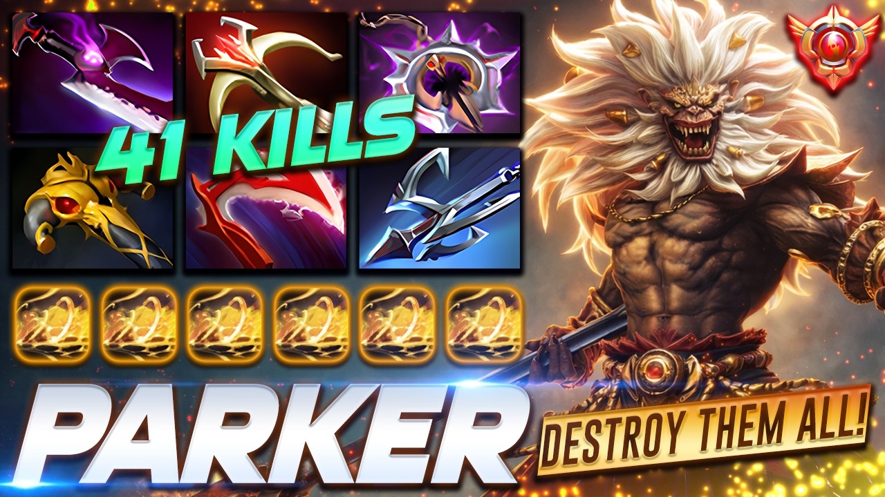 Parker Monkey King 41 KILLS - DESTROY THEM ALL! - Dota 2 Pro Gameplay [Watch & Learn]