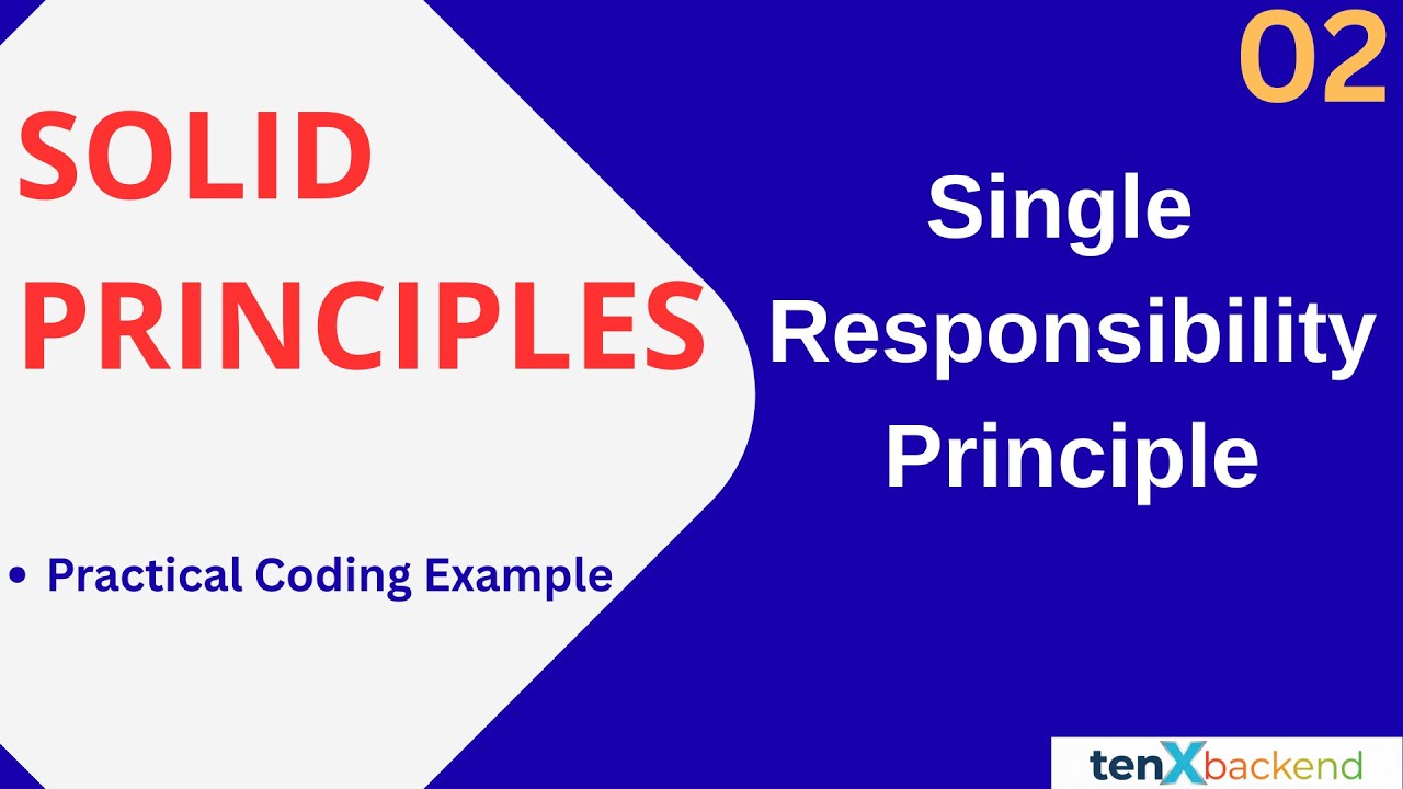 Single Responsibility Principle with complete code example | Low level design playlist | SOLID