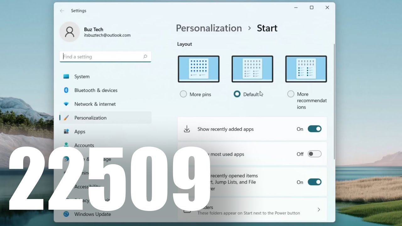 New Windows 11 Build 22509 &ndash; Start Menu Changes, Clock on Second Monitors & Fixes