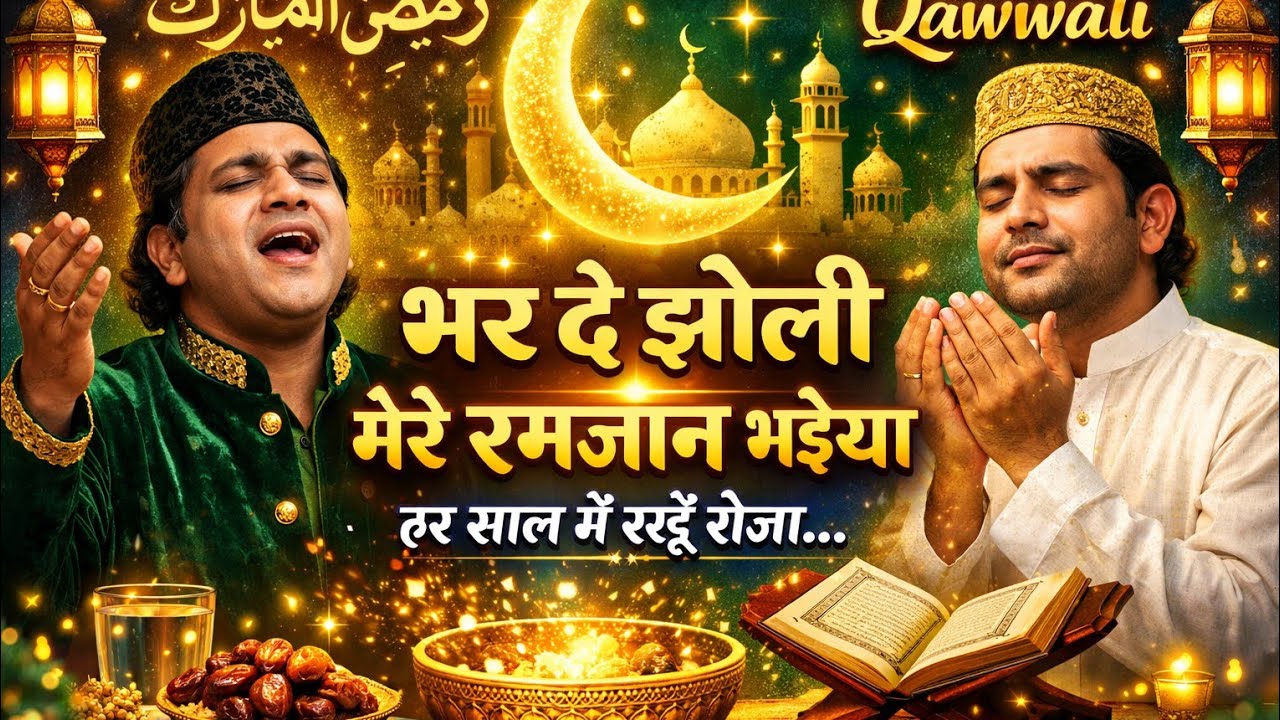 भर दे झोली मेरे रमज़ान भइया | Ramzan Special Qawwali 2026 | Allah Hu Allah Hu | Islamic #Ramzan Song