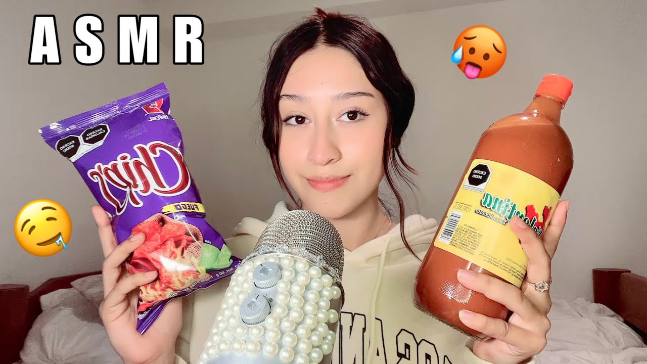 ASÍ PREPARO MIS PAPITAS PICOSAS 🥵🤤 Asmr comiendo *SALE MAL* — ♡ ASMR ♡  | Cinthia Asmr