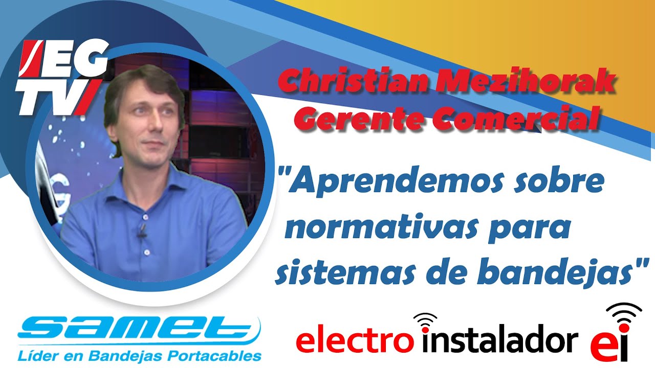 Aprendemos sobre normativas para sistemas de bandejas portacables