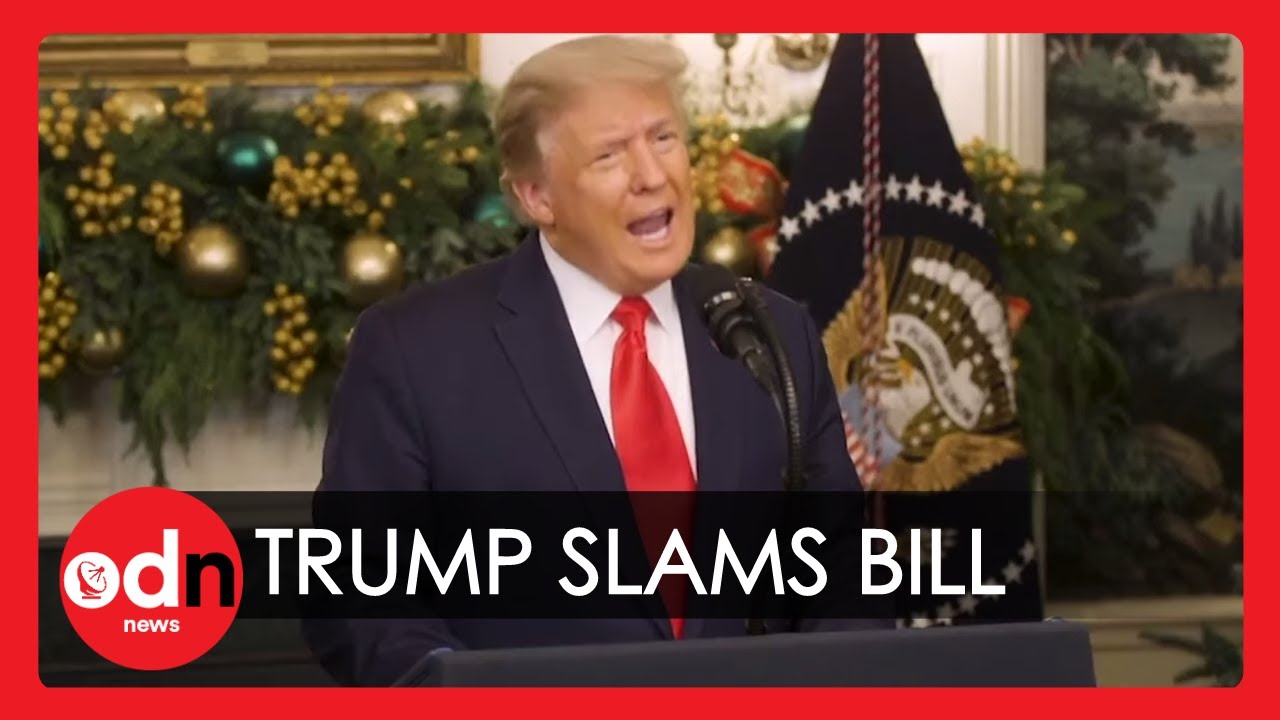 Trump Slams Stimulus Package, Demanding $2,000 Payments to Americans
