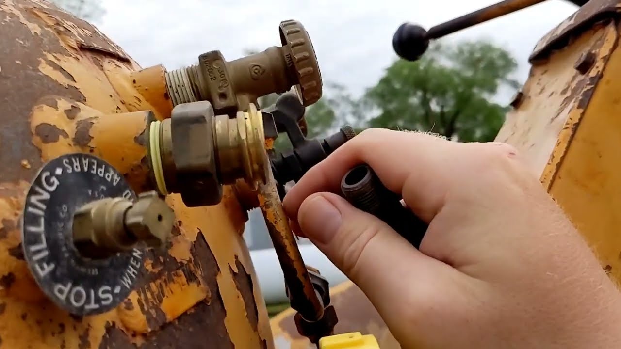 How To Fill A Propane Tank